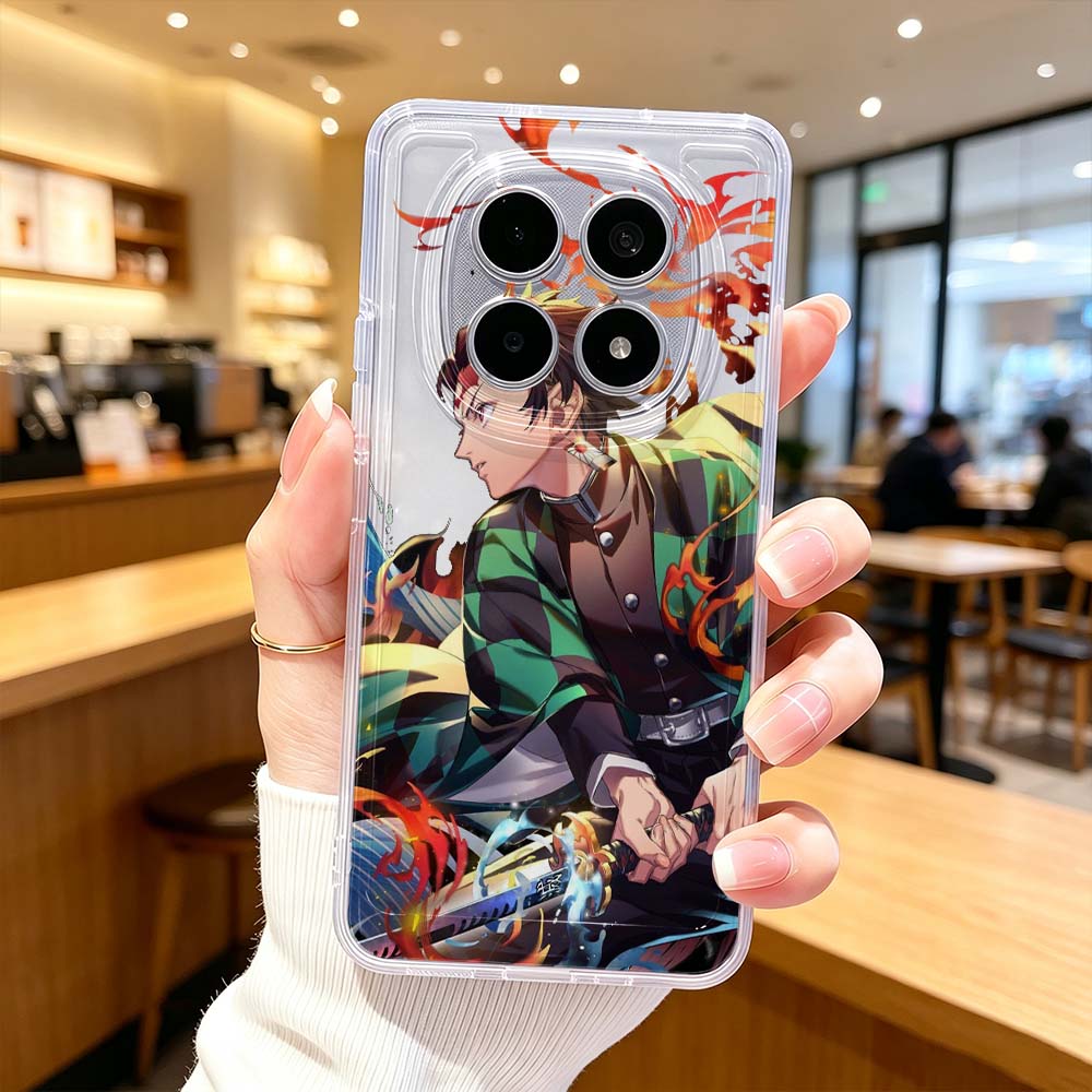 Xiaomi Poco X6 - Capa Protetora Transparente para Celular Demon