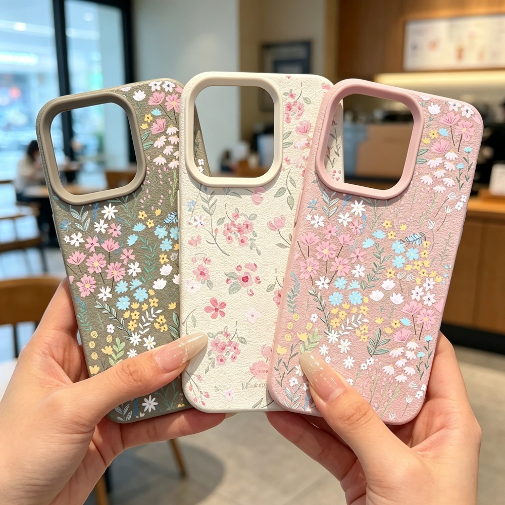 Xiaomi Poco X6 - Capa de Couro e Silicone com