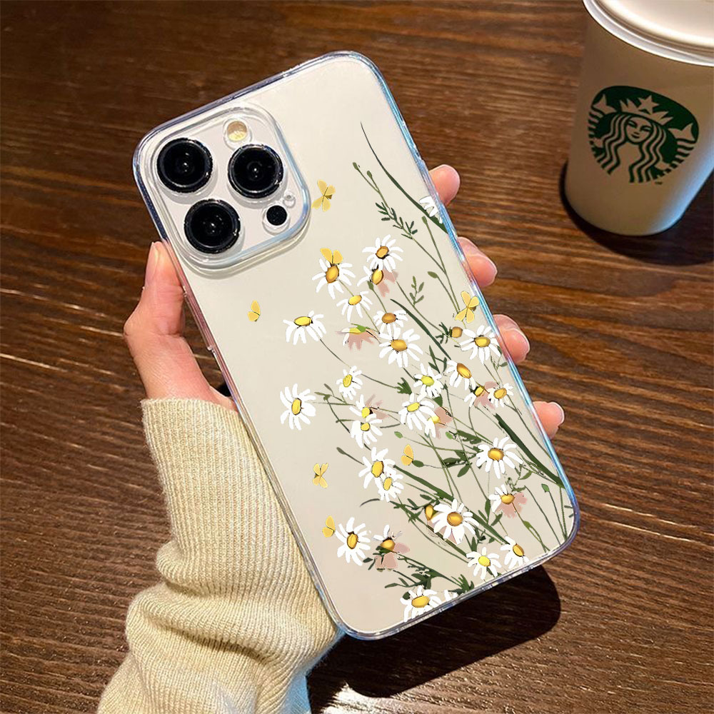 Apple Iphone 15 - Nova Capa de Celular Daisy para
