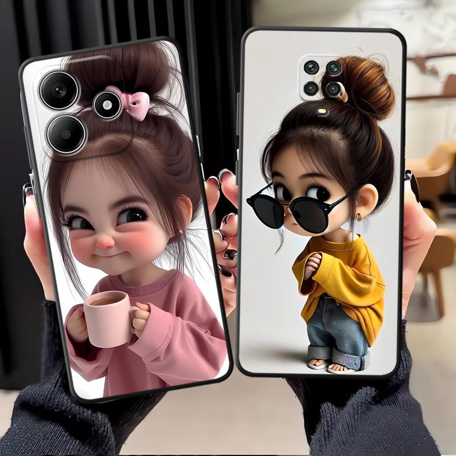 Xiaomi Redmi Note 14 - Capa de Telefone com Padrão de