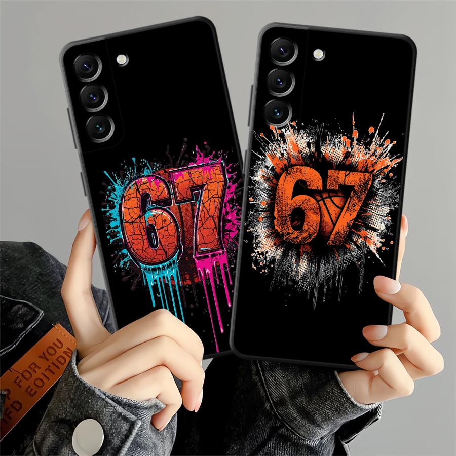 Samsung Galaxy A55 - Capa Graffiti Basketball 67 para Samsung