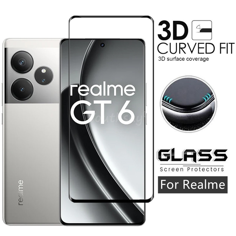 Capa completa de vidro para re - Realme Gt 6 avaliação e preço