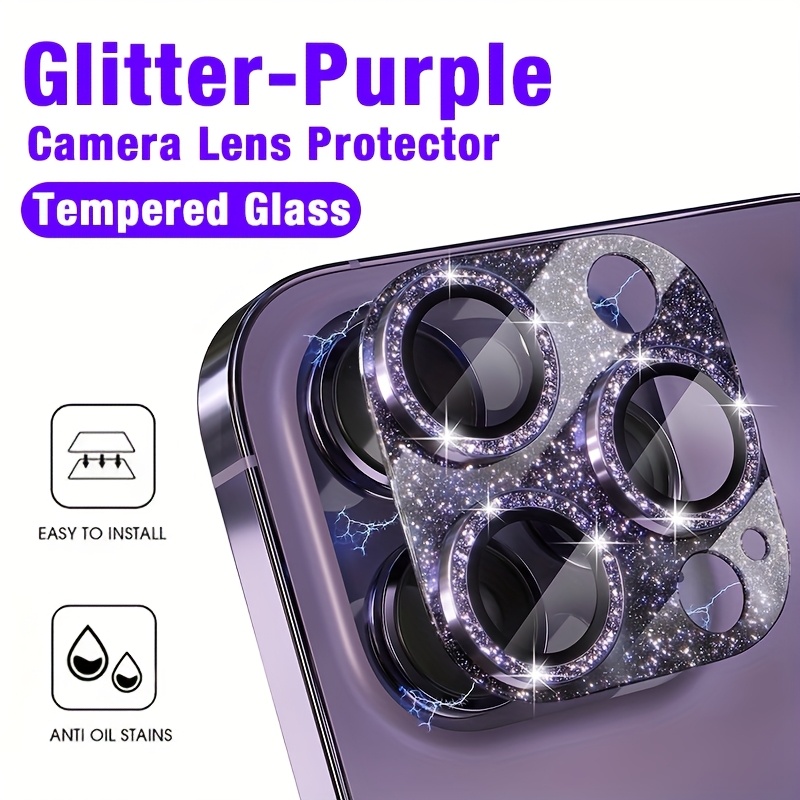 1 peça protetor de lente de câ - Tempered Glass Screen 9H avaliação e preço