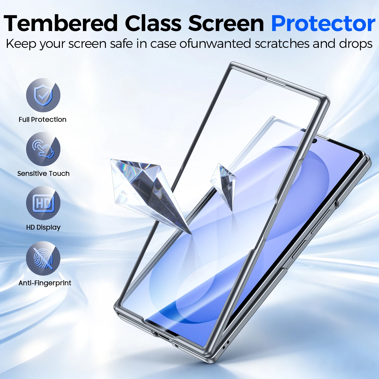 Capa para Samsung Galaxy Z Fol - Matte Anti Glare Screen avaliação e preço