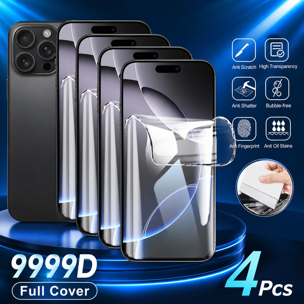 4PCS Película de Hidrogel para - Realme Gt 6 avaliação e preço