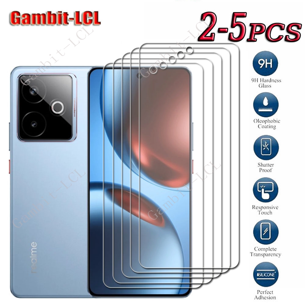 2-5 peças 9h hd vidro temperad - Realme Gt 6 avaliação e preço