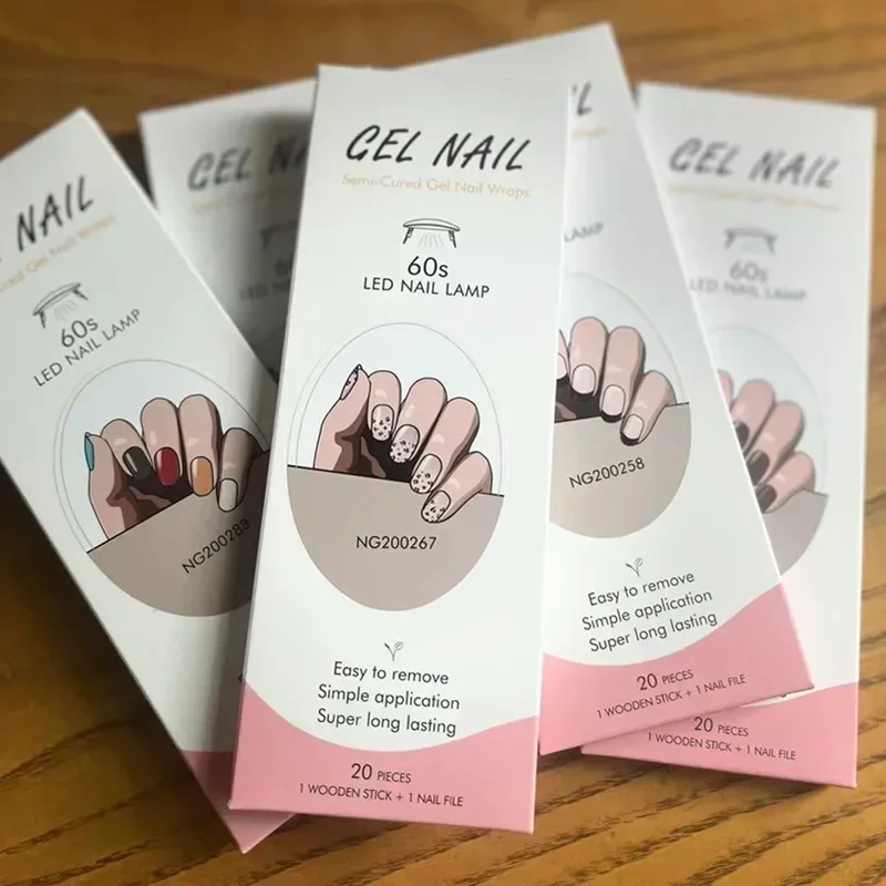 Tiras de gel semi-curadas para - Full Cover Adhesive avaliação e preço
