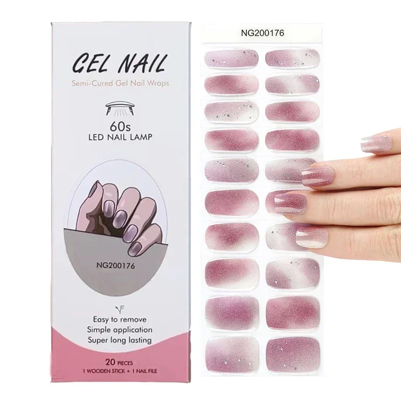 Tiras de gel semi-curadas para - Full Cover Adhesive avaliação e preço