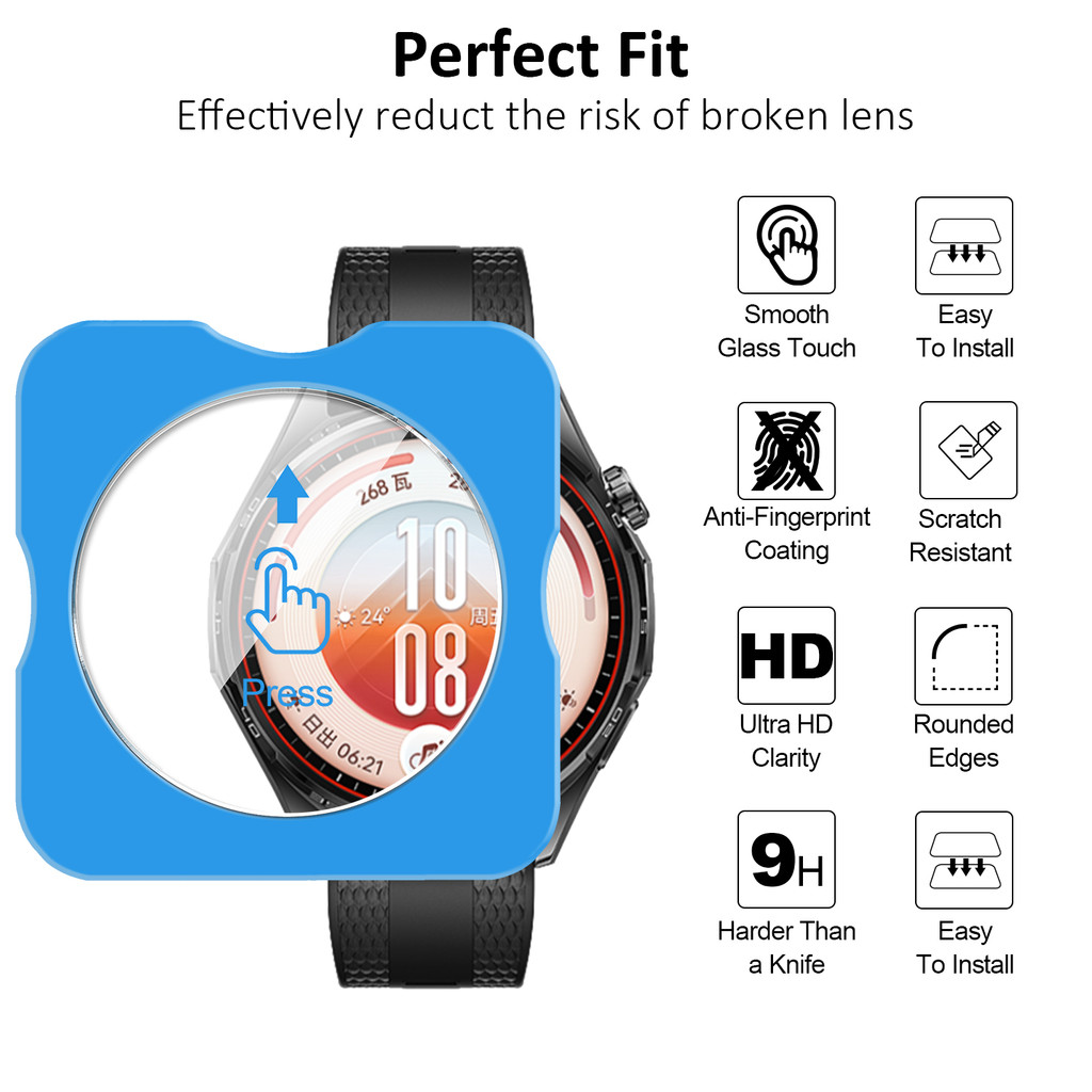 【Para Huawei Watch GT7 GT7 Pro - Glass Protector Auto avaliação e preço
